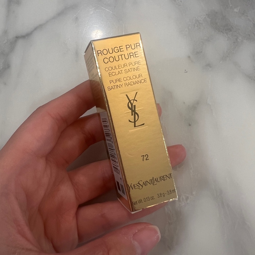Brand NEW Yves Saint Laurent Rouge Pur Couture lipstick - #72 Rouge Vinyle 3.8g - Picture 6 of 6